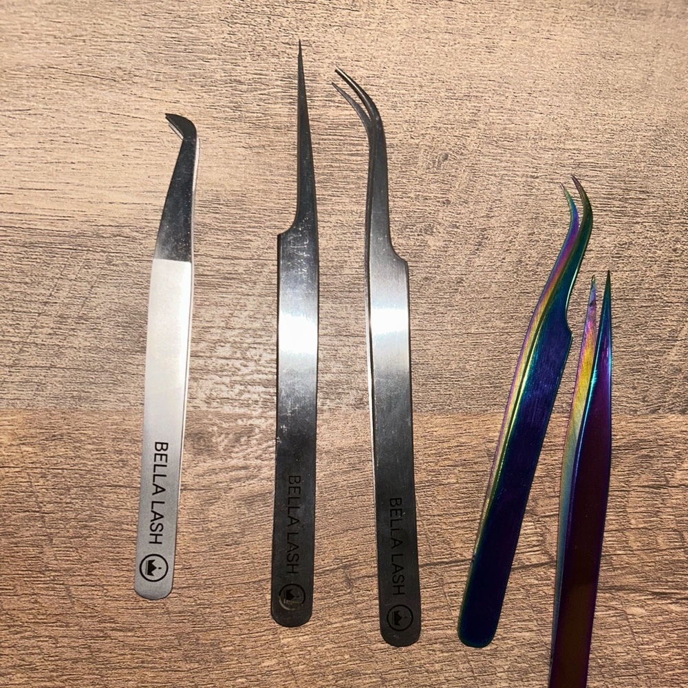 Bella Lash Tweezers Set